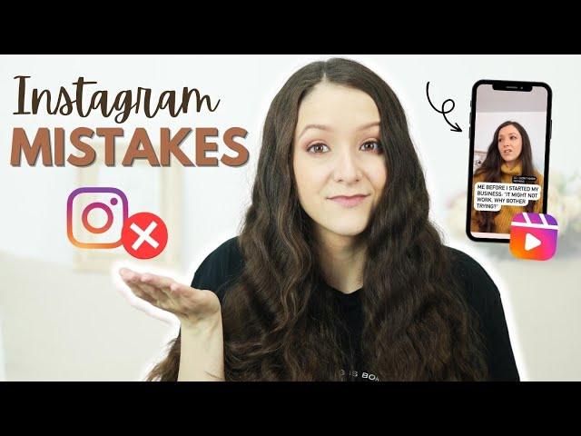 Instagram Mistakes to Avoid for Organic Growth - Business Marketing!