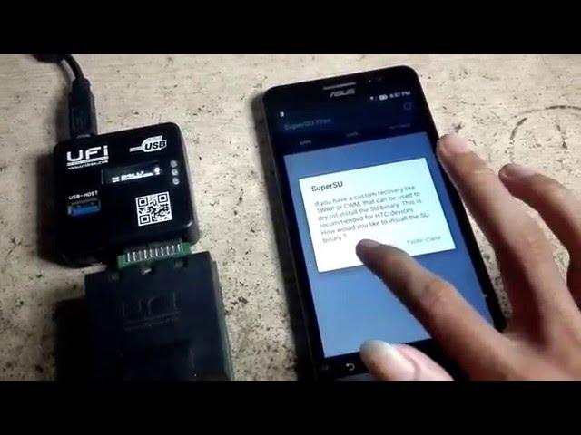 Hot!!! How To Auto Root & Repair IMEI Intel Asus Zenfone6 using UFi Android ToolBox