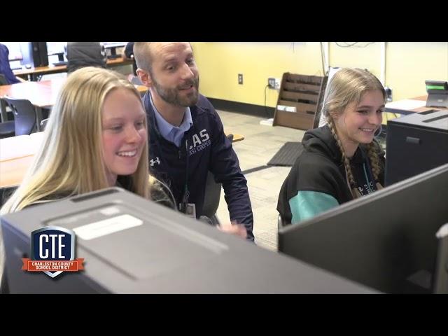 CTE Month - Computer Science at East Cooper Center for Advanced Studies