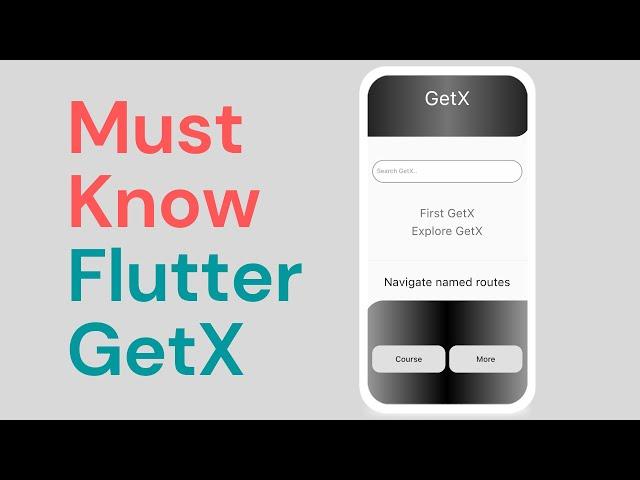 GetX Tutorial Flutter | Learn GetX Route Management | GetX Navigation