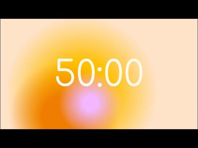 Orange Aura 50 Minute Timer