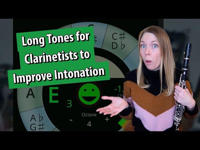 Clarinet Long Tones for Improving Intonation
