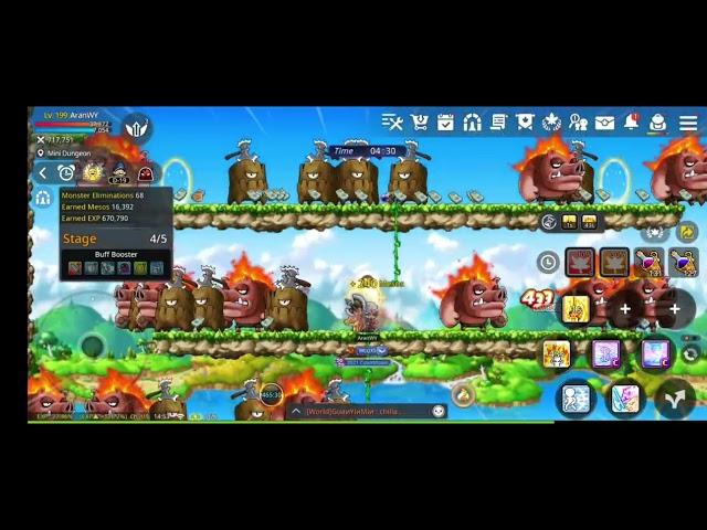 MapleStory M - Mini Dungeon Improvements