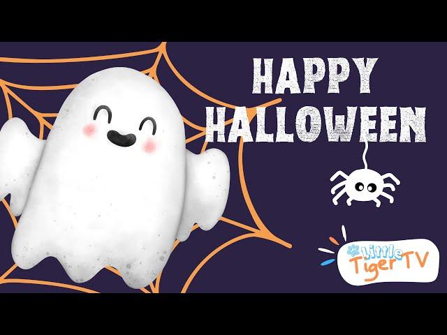 Happy Halloween | Halloween Song For Kids | Preschoolers Learning Video | Little Tiger TV