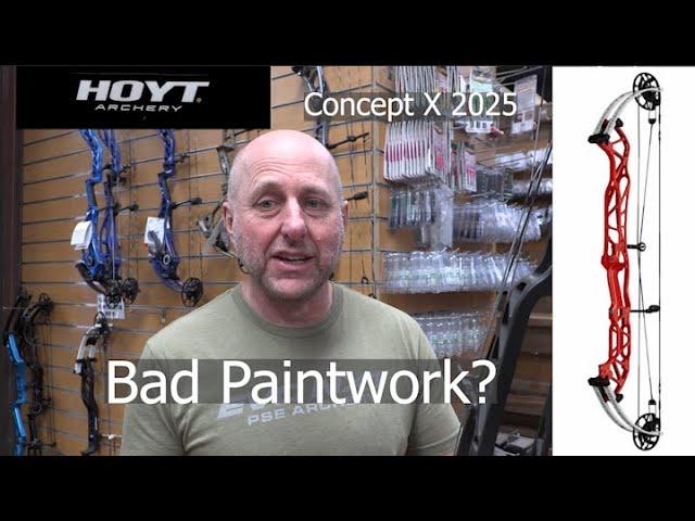 Hoyt Concept X 2025 | Bad Paintwork?