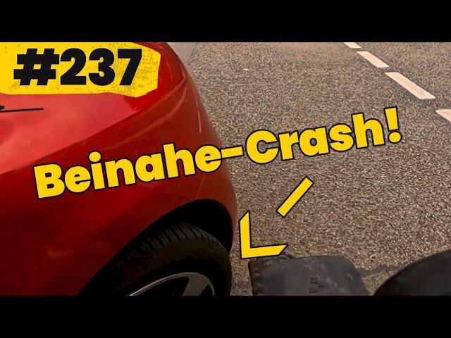 Unfall knapp verhindert, Road Rage und  über Wiese fahren zum überholen - FDD - Folge #237