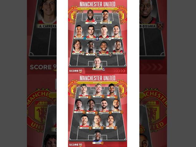 Who would win: this lineup of former Man United players or the current team? ️