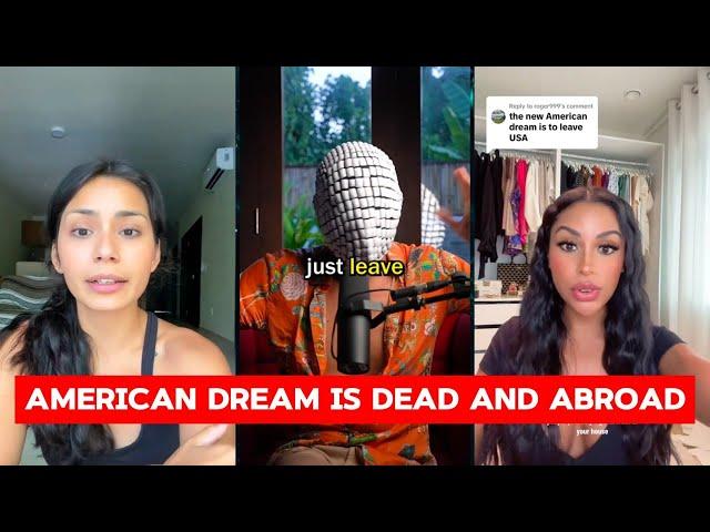 The American Dream no Longer in America? Inflation Makes People Move. | Tik Tok Rant Compilation