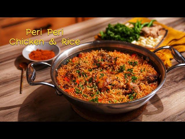 Peri Peri Chicken & Rice | Chef Nehal | @StahlKitchens #periperi #chickenrecipe #ricerecipe