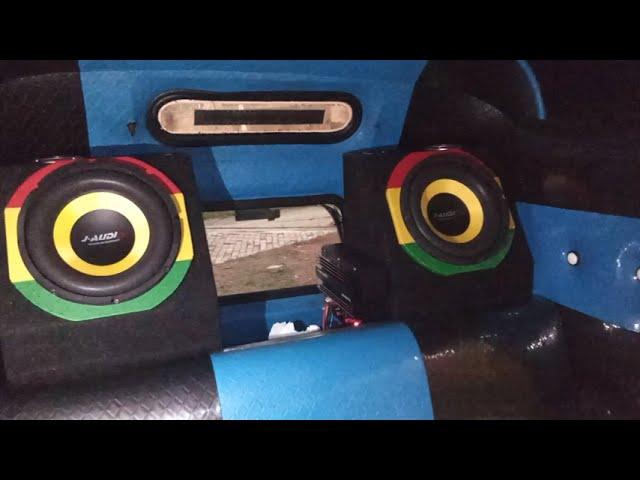 J audio 10 inch speaker box