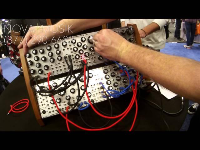 Nova Musik - Pittsburgh Modular Synthesizers 'drum machine' demo with Richard Nicol at NAMM 2015