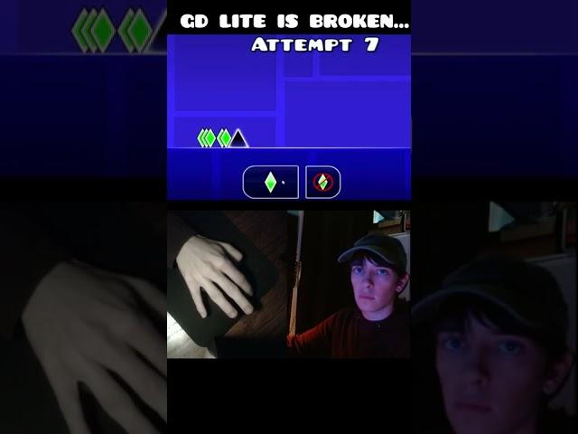 Geometry Dash Lite is Broken #shorts