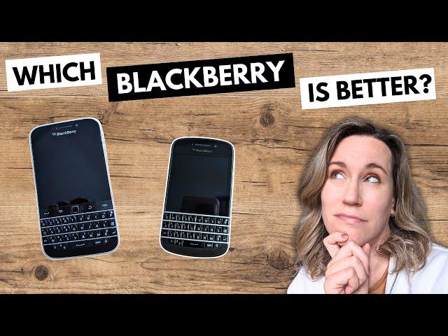 BlackBerry Classic vs. BlackBerry Q10 in 2024 | Comparison & Review