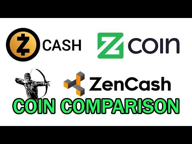 ZenCash vs ZCoin vs ZCash - A comparison of the coins