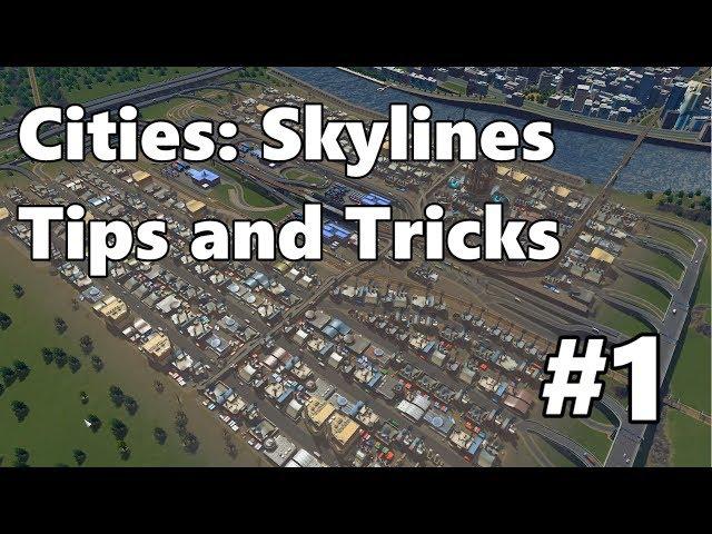 Cities: Skylines - Tips and Tricks #1 - Efficient Industrial Zone