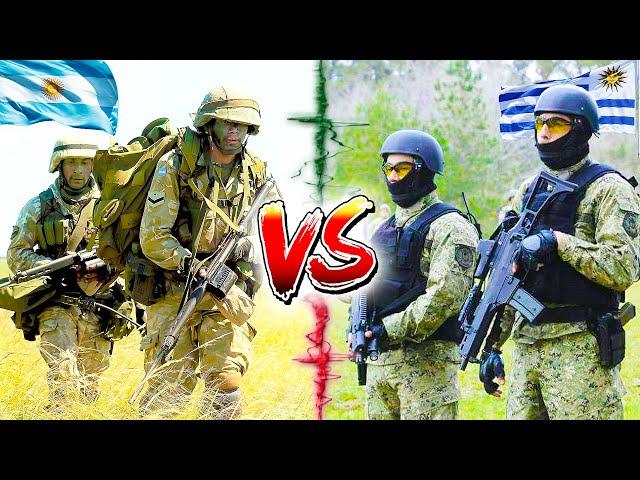 АРГЕНТИНА vs УРУГВАЙ ⭐ Кто сильнее ? СРАВНЕНИЕ АРМИЙ ⭐ ejercito Argentino VS fuerza aerea Uruguaya