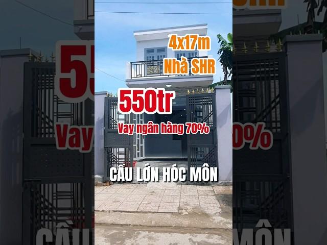 Bán nhà Hóc Môn sổ hồng riêng 4x17m cách Chợ Xuân Thới Thượng Hóc Môn 8 phút #nhadathocmon