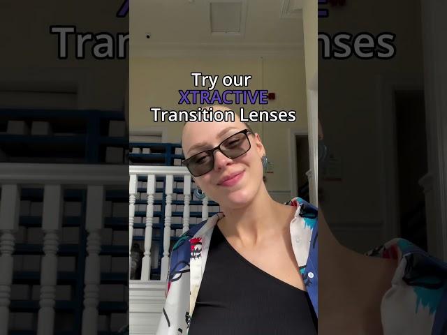 The Magic of Transition XTRActive Lenses #transitionlenses  #glasses #eyewear #sunglasses