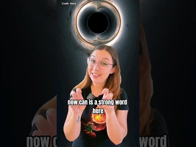 Sound can* create a black hole?! *theoretically, not physically #science #astro #space #blackhole
