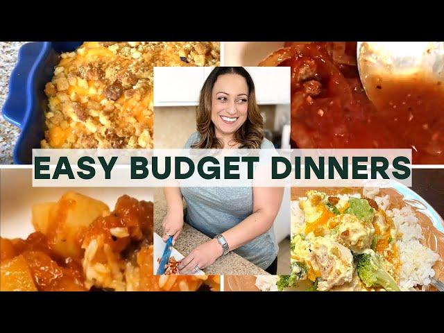 Cook With Me! Easy Budget Dinners for Busy Weeknights