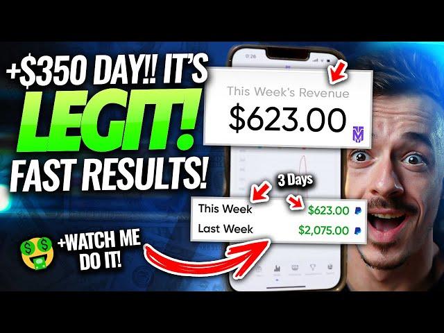 [I TESTED IT!] Get Paid +$350/HOUR Online Just By USING Your PHONE! (Perfect Method For Beginners)