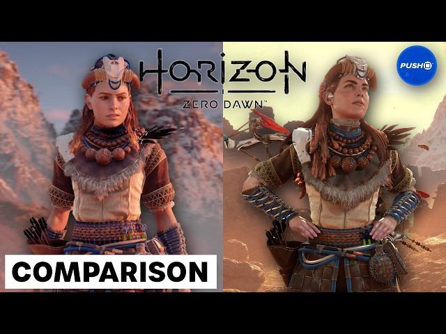 Horizon Remaster Graphics Upgrade Is HUGE | PS5 Gameplay Comparison