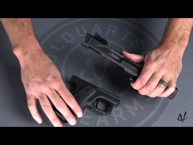 Disassembly of the Volquartsen Scorpion 22 LR Pistol