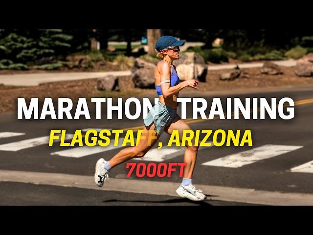 RELENTLESS | Day in The Life of a Pro Marathon Runner - Flagstaff AZ