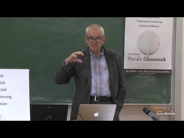 Walter Ötsch (ICAE) – Gesellschaftliche Wirkungen von Theorien und Bildern der Wirtschaft