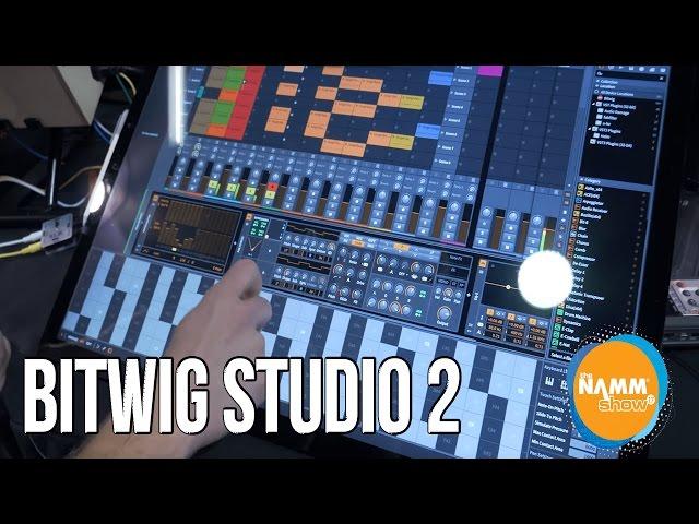 Bitwig Studio 2 and Bastl Instruments Klik hands-on - NAMM 2017