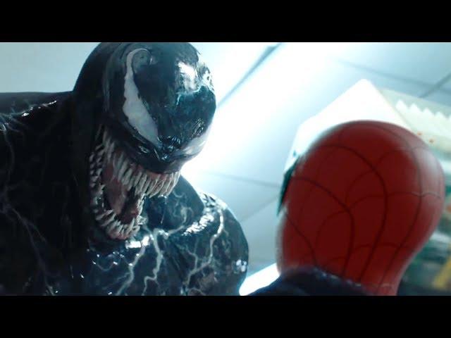 "VENOM" Eats SPIDER-MAN | VENOM Trailer Final Scene (HD)