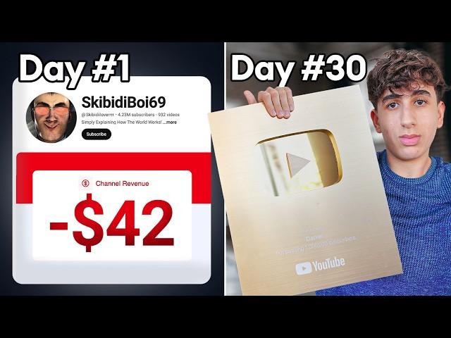 I Bought A Dead YouTube Channel And Ran It For 30 Days
