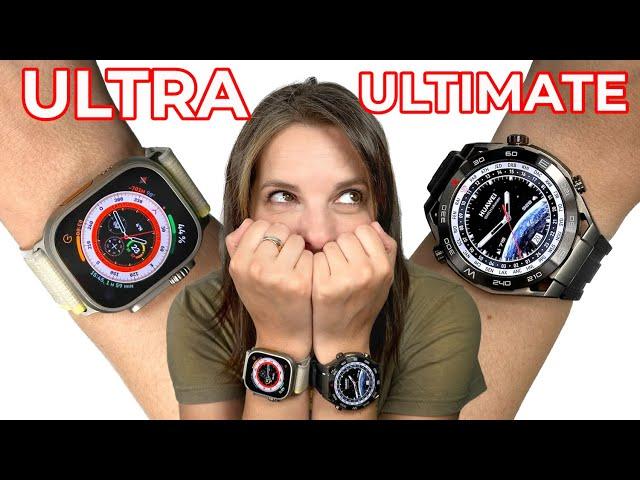 ️ DUELO total WATCH Apple Ultra vs Huawei Ultimate ¿Cual es MEJOR smartwatch?