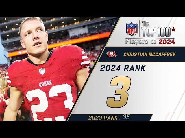 3: Christian McCaffrey (RB, 49ers) | Top 100 Players of 2024