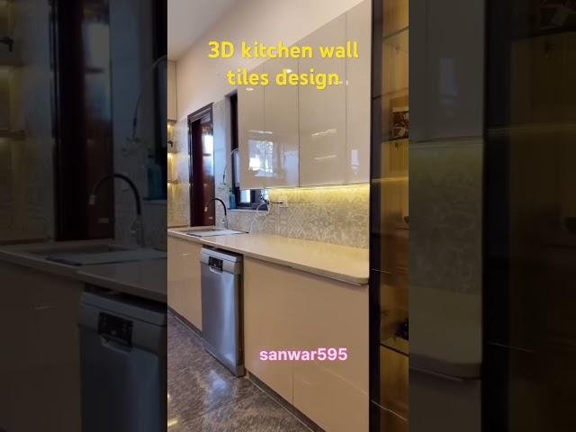 3D Kitchen Wall Tiles: The Future of Interior Design