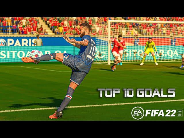 FIFA 22 PS5 TOP 10 GOALS #1 (Mzpanda Gaming) | 4K