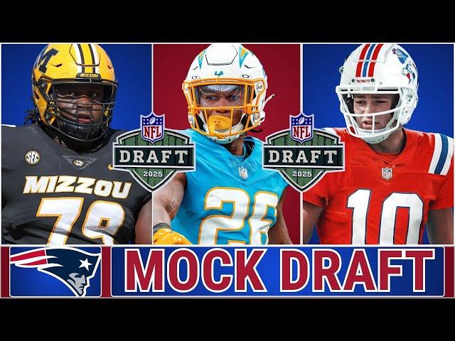 POST SEASON New England Patriots 7 Round 2025 NFL Mock Draft Full Roster and Off-Season Breakdown