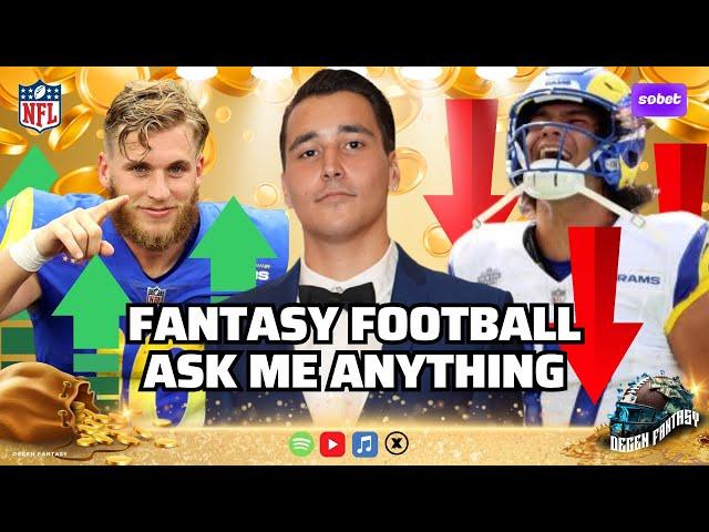 #FantasyFootball Ask Me Anything!!! #ama #fantasyfootball2024 #fantasyadvice #fantasydraft #nfl #dfs