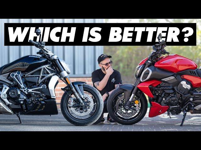 Ducati Diavel 1260 vs V4: Which Is Better?!