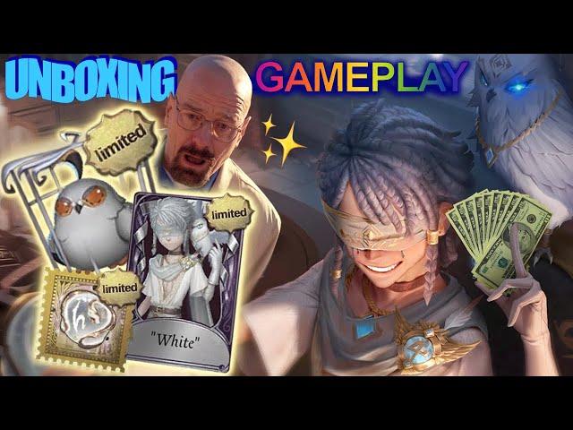 Identity V | Seer "White" & Pie Pet | Unboxing Funny Moments Gameplay (Truth & Inference 4th Box)