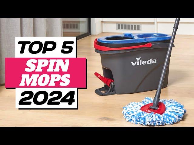 Top - 5 Best Spin Mops in 2024 / Best spin mop for floor cleaning