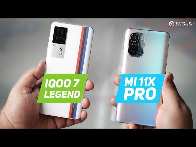 Mi 11X Pro Review and Comparison vs iQOO 7 Legend | Which One to Buy? | Best Phone Under Rs 40,000?