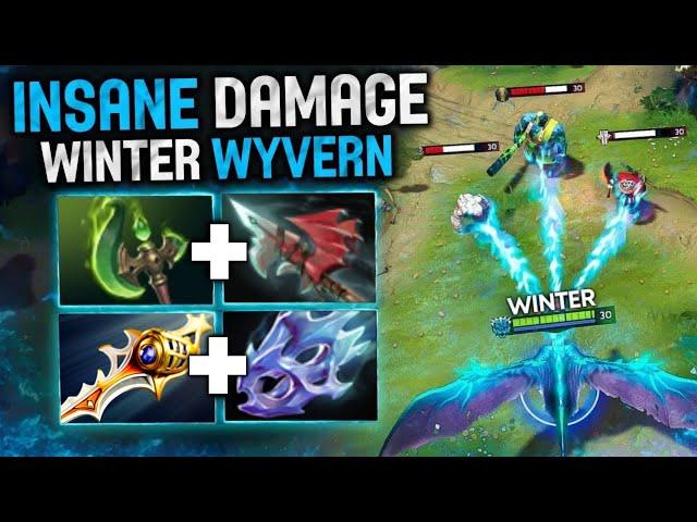 7.37d Winter Wyvern One Shot With Divine Rapier 35 Kills | Dota 2 Gameplay