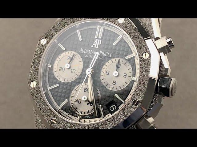 2021 Audemars Piguet Royal Oak Chronograph Frosted Gold 26239BC.GG.1224BC.02 Audemars Piguet Review