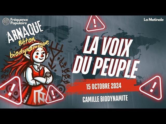 ️ Voix du peuple : L'arnaque du béton biodynamique avec Camille Biodynamite ️