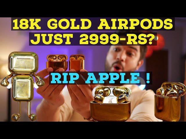 Apple Airpods GOLD Clone|1:1 Replica Of Airpods|Perfect MasterCopy Of Airpods Pro & Airpods 2 (2020)