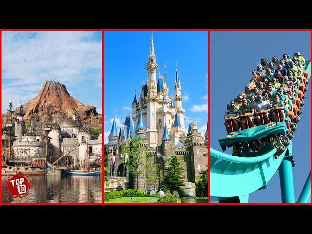 Top 10 Biggest Theme Parks In The World | Largest Amusement Parks