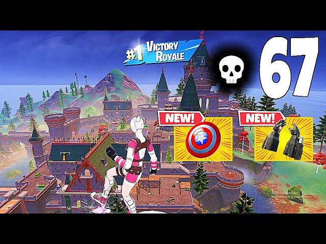 67 Elimination Solo Vs Squads "Zero Build" Gameplay Wins (Fortnite chapter 5)