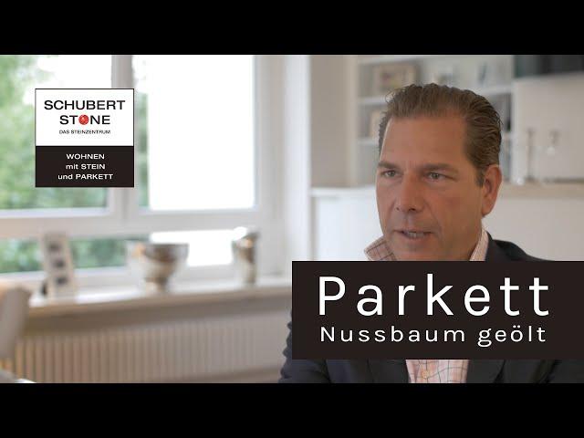 Parkett aus Nussbaum – zeitlose Eleganz in Kombination mit Naturstein