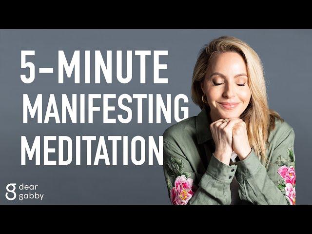 Manifest Your Desires with this Affirmation Meditation | Gabby Bernstein